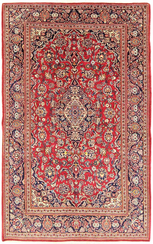 Antique Keshan  Carpet 214x131