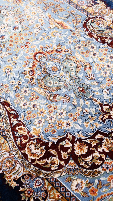 Qom  Dahlia Carpet 90x60