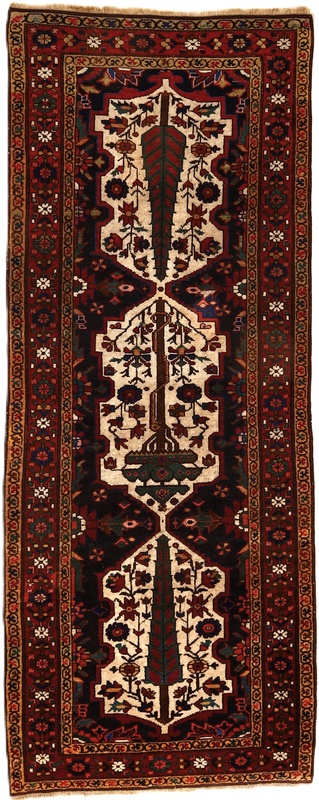 Antique BAKHTIAR Carpet 272x110