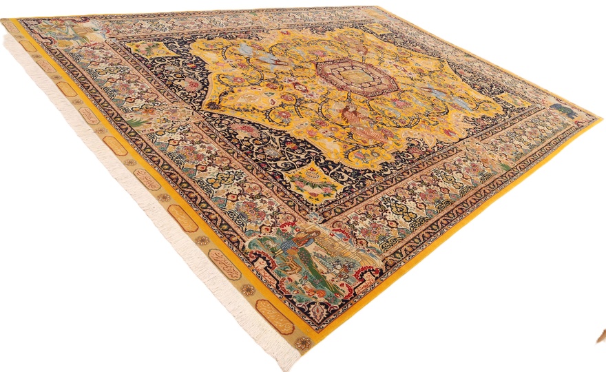 Antique Tabriz 70 Raj Carpet  410x300