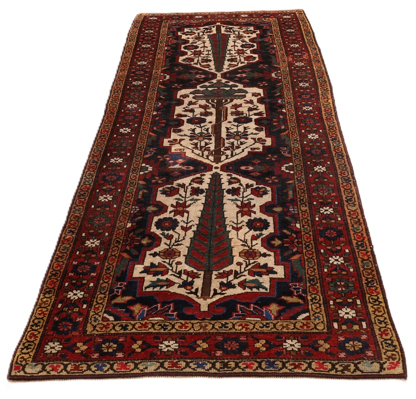Antique BAKHTIAR Carpet 272x110