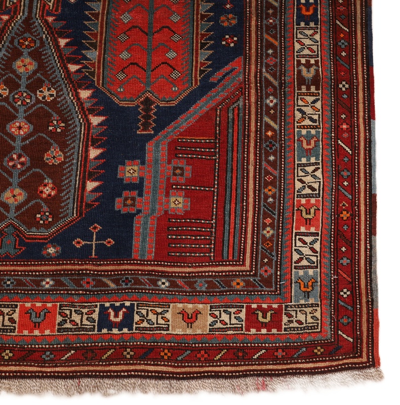 Antique Malayer Carpet  209x121
