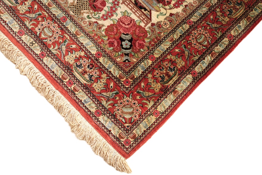 Qum Silk Carpet 123x78