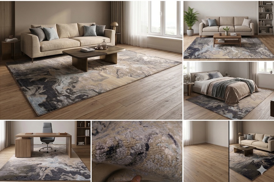 Modern LOTUS Carpet 308x205