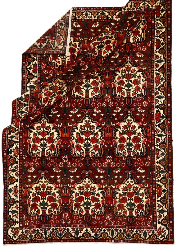 Antique BAKHTIAR Carpet  328x218