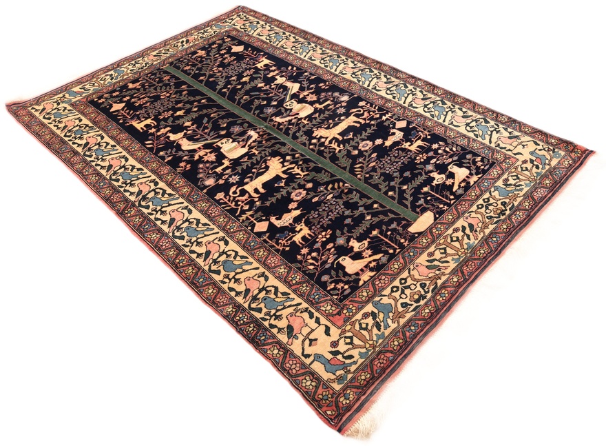Antique Ghuchan Carpet  200x138