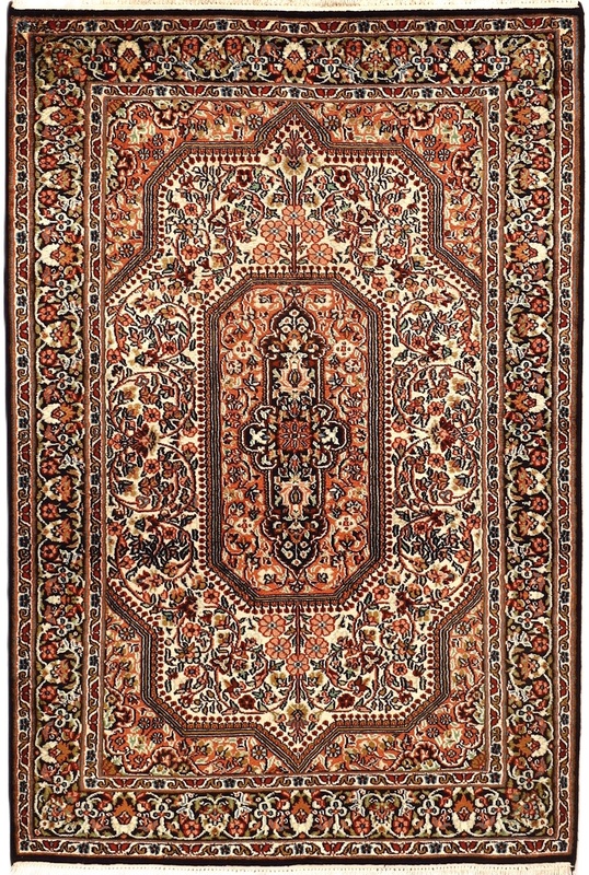Kashmir Silk Carpet 122x83