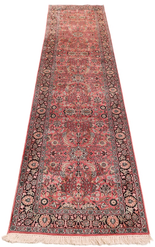 Kashmir Silk Carpet  308x74