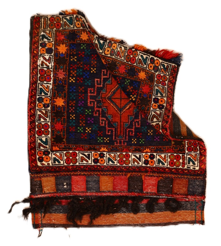 Antique Baluch Carpet 150x66