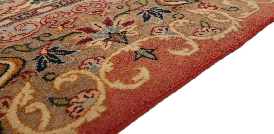 Antique Kashan Carpet 201x144