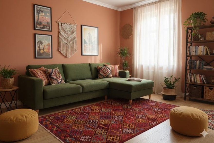 Kilim Carpet 148x80