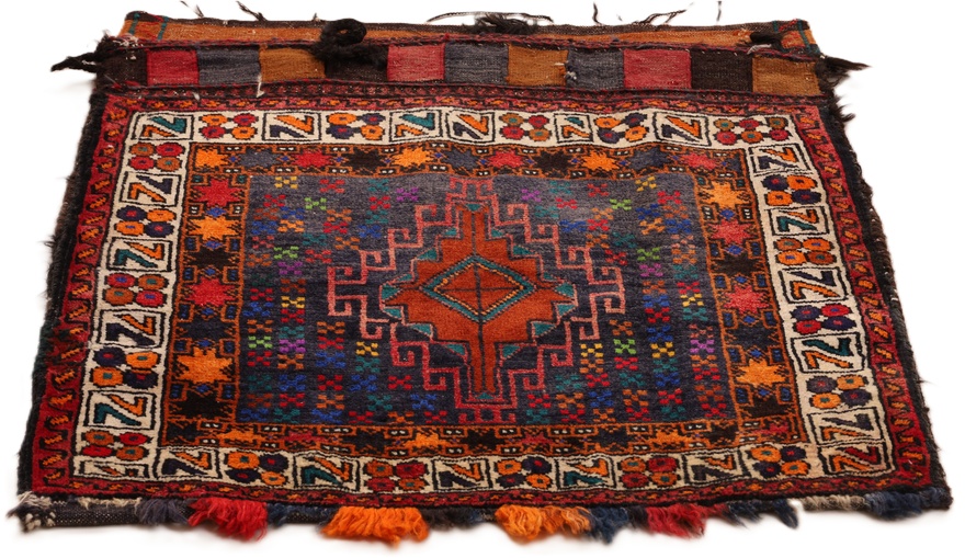 Antique Ghashghai  Carpet  76x66