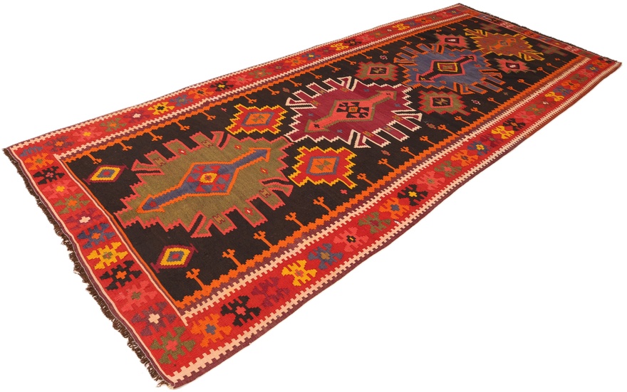 Kilim Fars Carpet  355x135