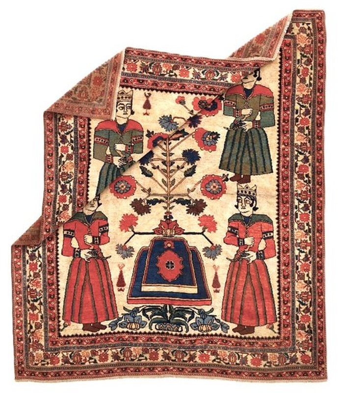 Malayer Antique Carpet 174x152