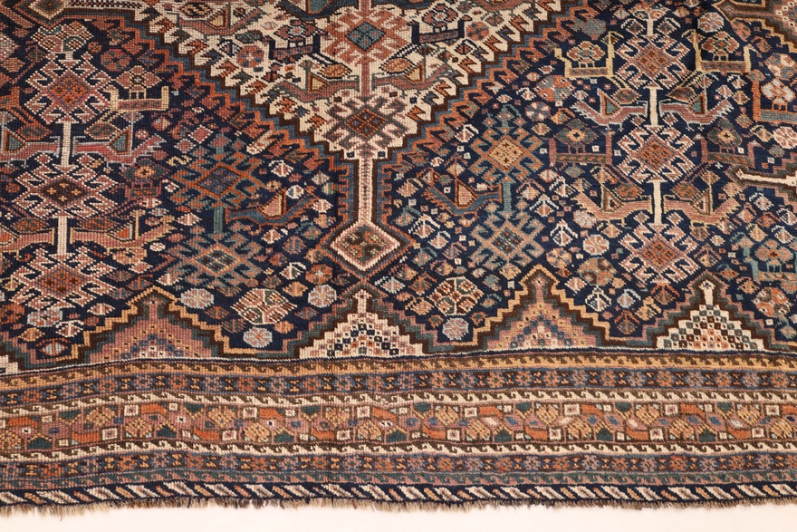 Antique Ghashghai  Carpet  287x195