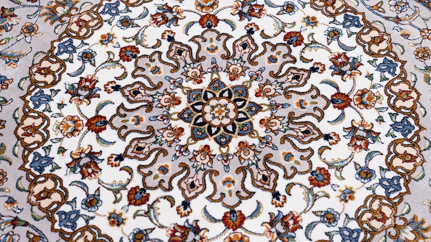 Qom  Dahlia Carpet 90x60