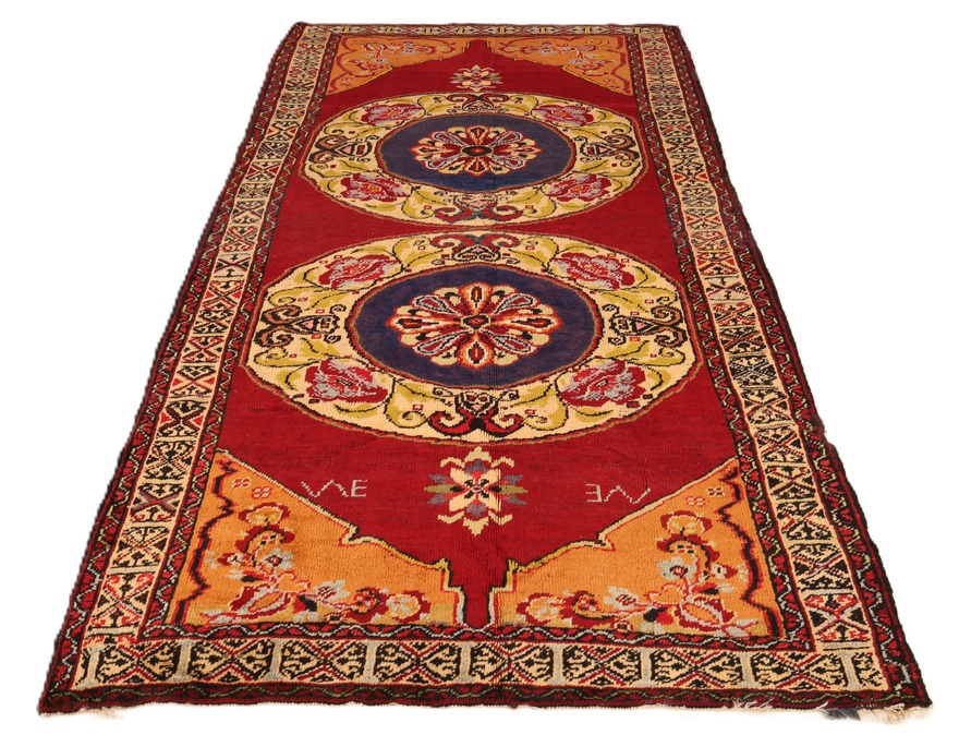 Antique Sarouk Carpet  244x136