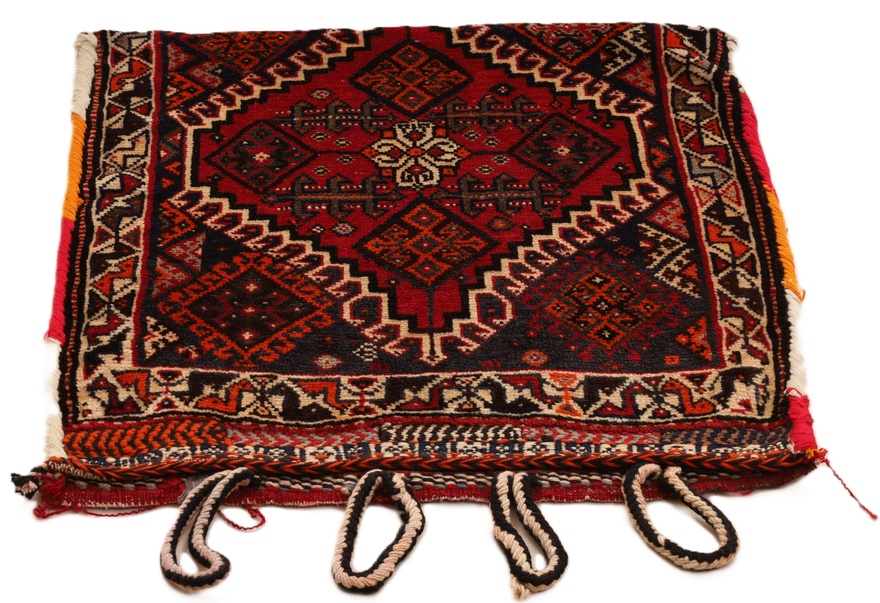 Antique Ghashghai  Carpet  64x60