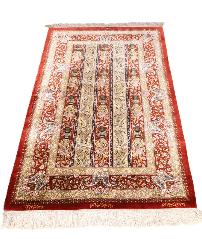 Qum Silk Carpet 125x80