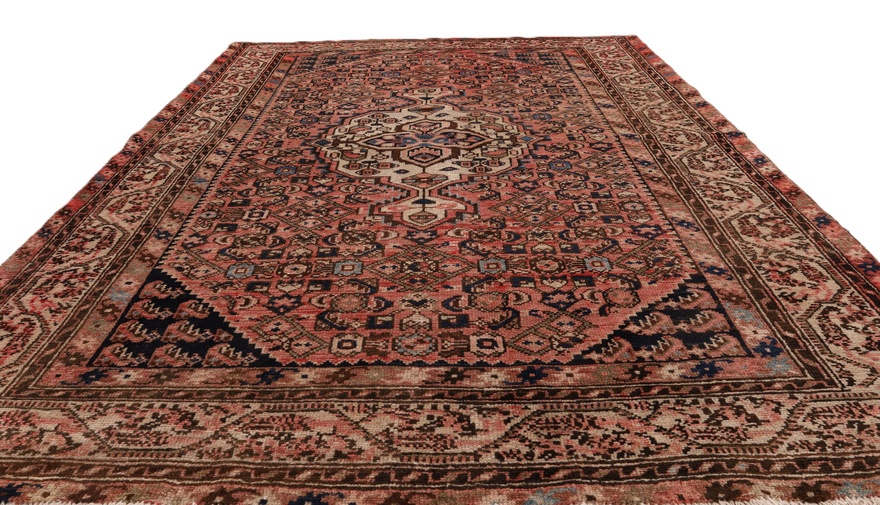 Antique Hosenabad Carpet 189x145