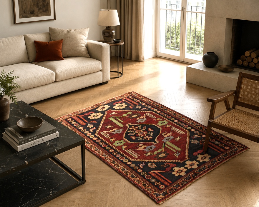 Ghashghai Carpet 148x111