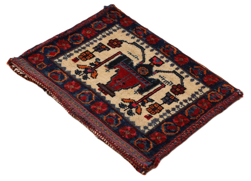 Antique Afshar Carpet  57x44