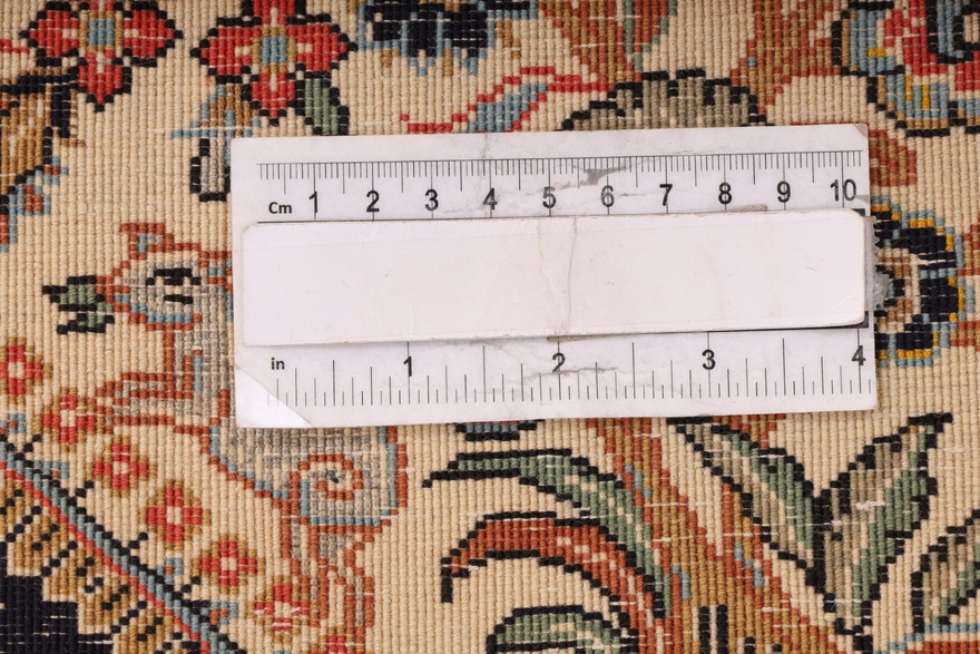 Antique Qum Jamshide Carpet  208x140