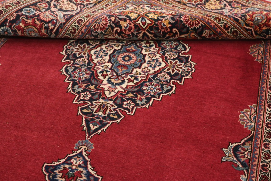 Antique Kashan Carpet  212x137