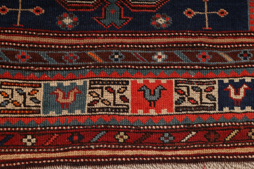 Antique Malayer Carpet  209x121