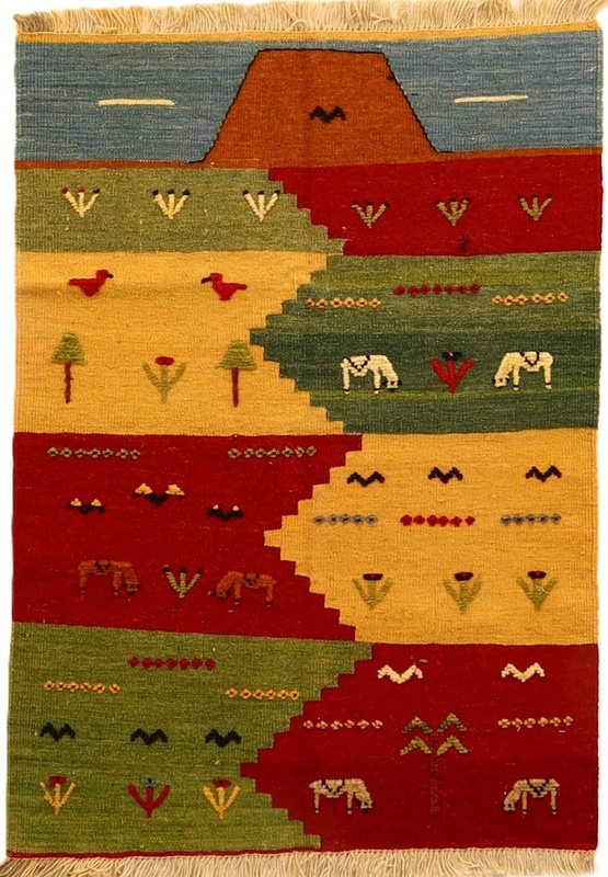 Kilim Carpet 113x80