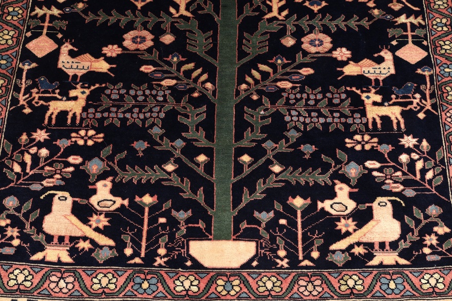 Antique Ghuchan Carpet  200x138