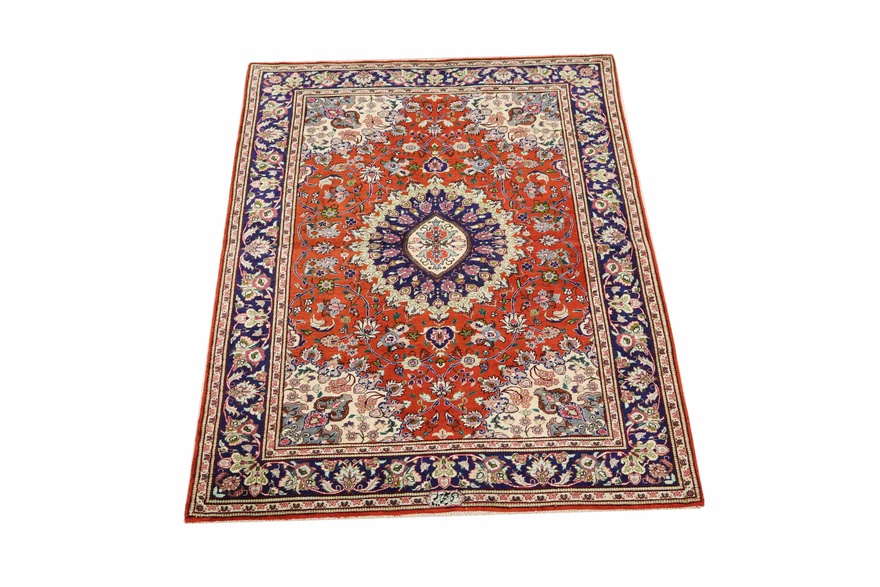 Ghom Silk Carpet 147x100