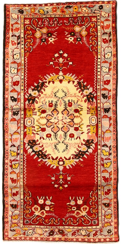 Antique Azerbeijan Carpet  216x105