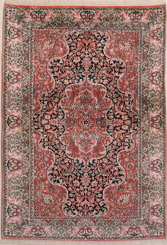 Kashmir Silk Carpet  213x150