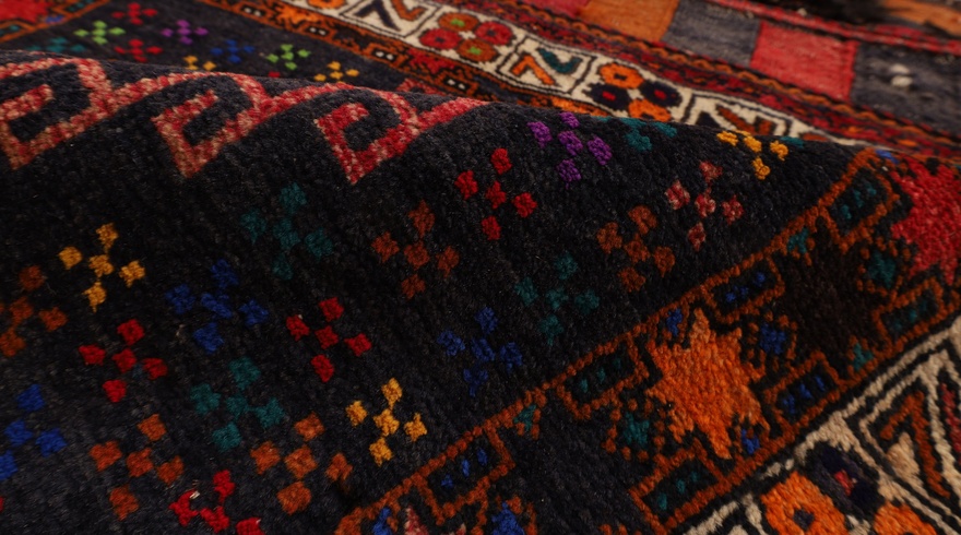 Antique Baluch Carpet 150x66