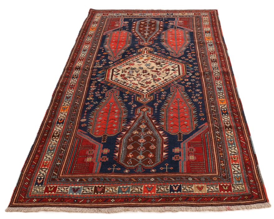 Antique Malayer Carpet  209x121
