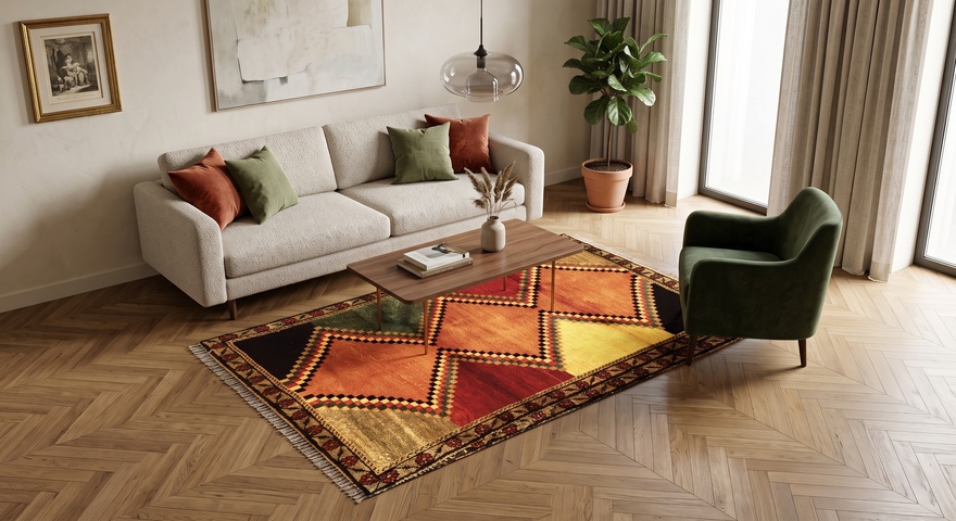 Gabbeh Carpet  147x90