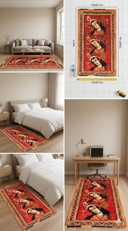 Ghashghai Carpet 153x87