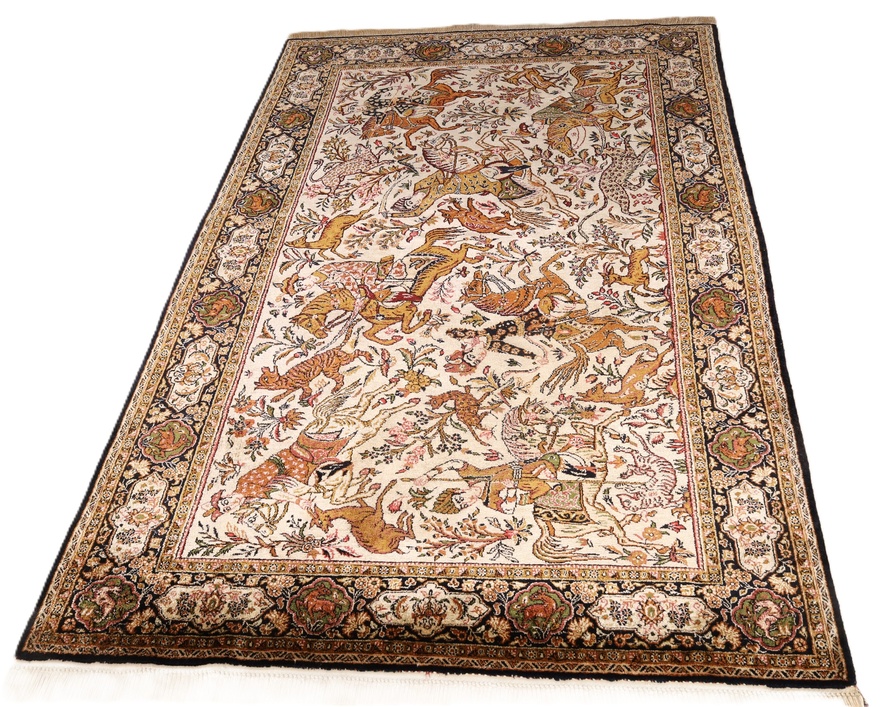 Qum Silk Carpet 160x106