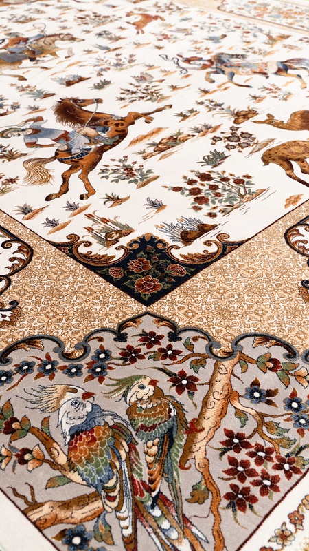 Qom  Dahlia Carpet 230x160