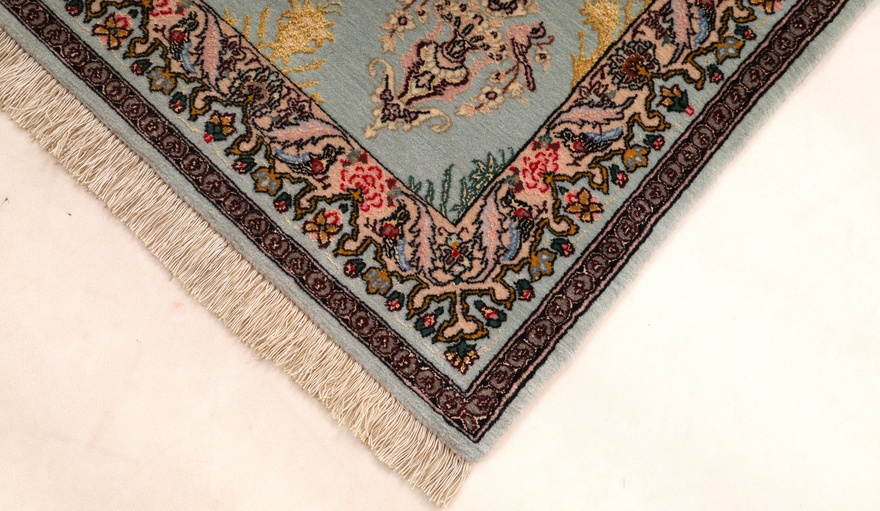 Isfahan Carpet 224x78