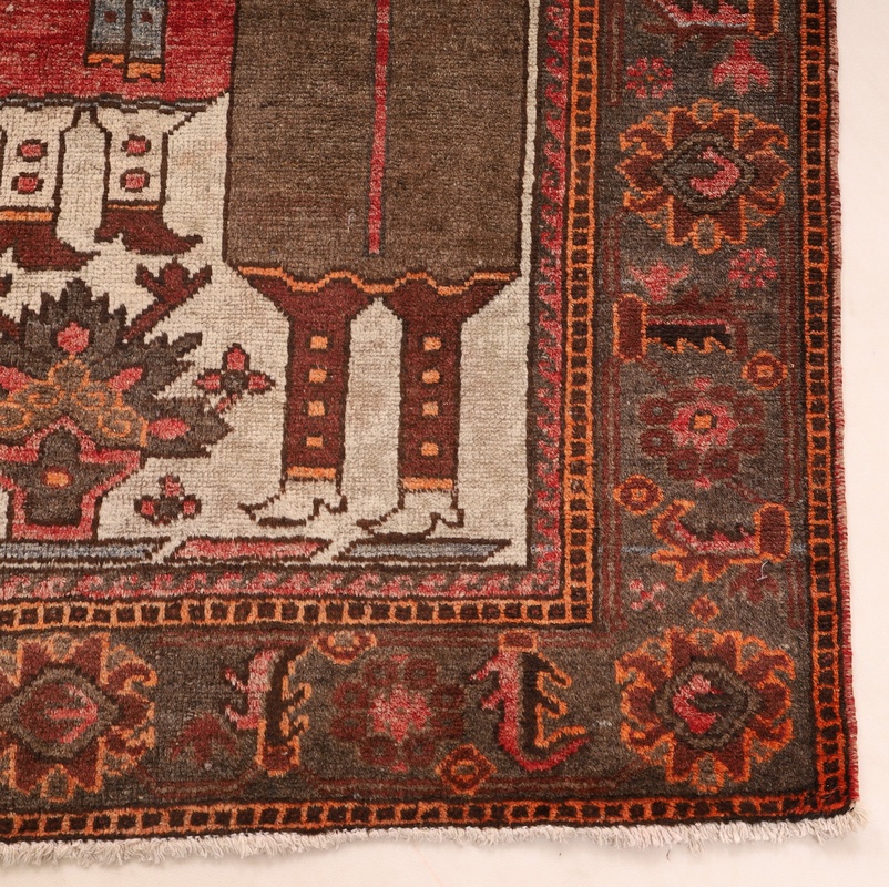 Antique  Baluch Carpet 210x108