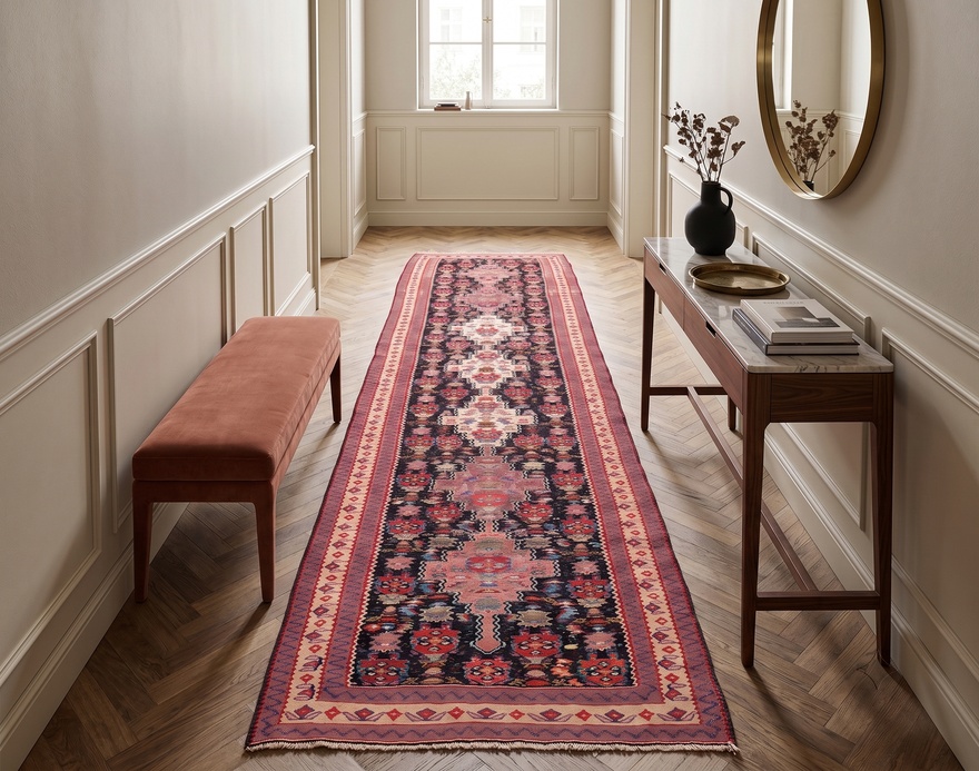 Kilim Fars Carpet  274x83