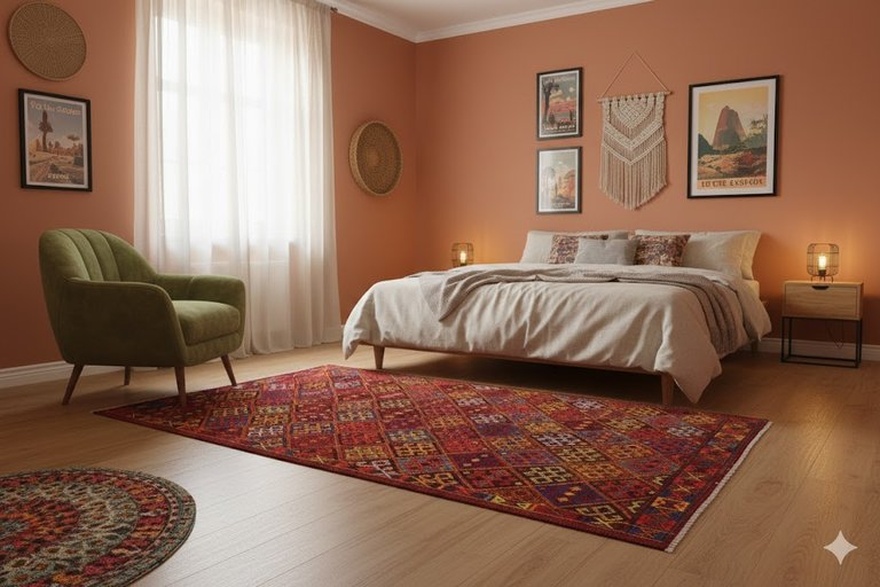 Kilim Carpet 148x80