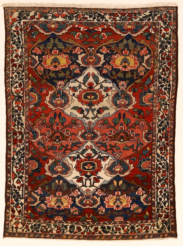 Bakhtiar Antique Carpet 200x145