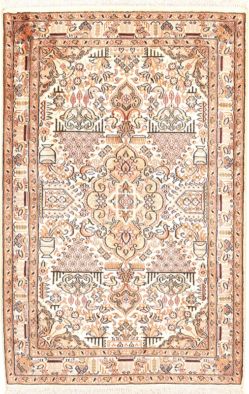Kahmir Silk Carpet 125x81