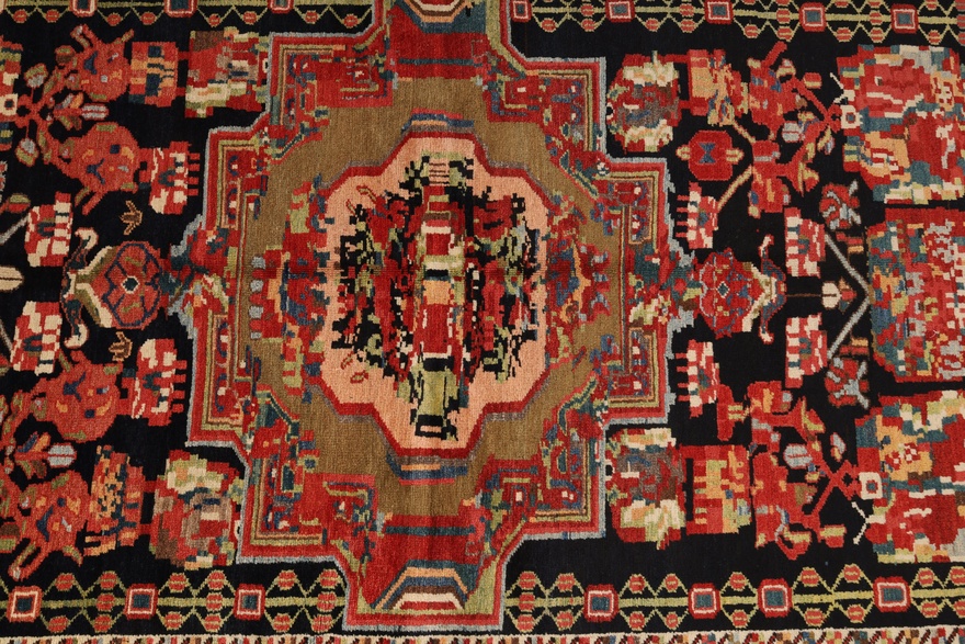 Antique Bakhtiar Carpet  208x145