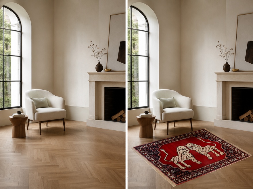 Ghashghai Carpet  154x115