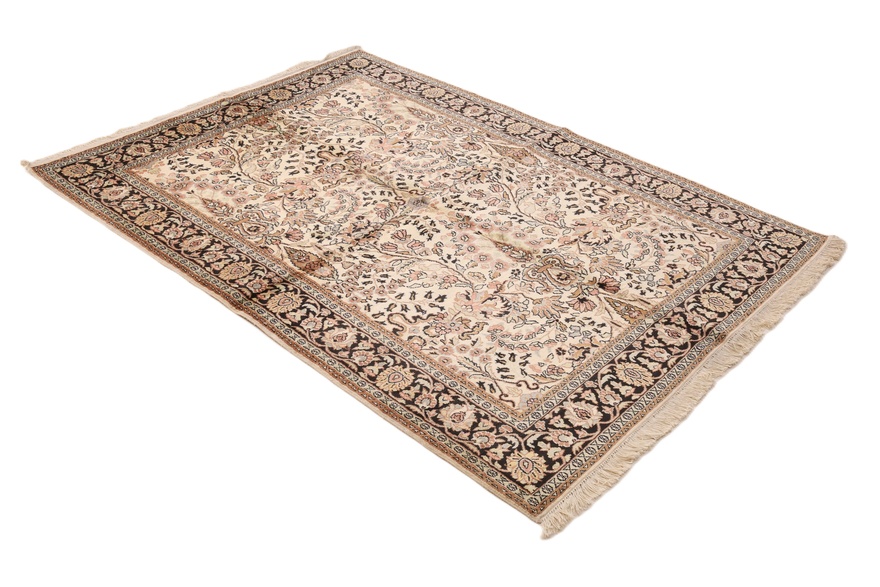 Kashmir Silk Carpet  215x160