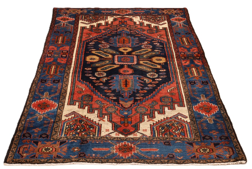 Antique Zanjan Carpet 206x129